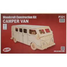 Quay Camper Van Wooden Craft Kit