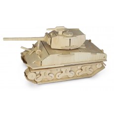 Quay Sherman Tank Wooden Craft Kit
