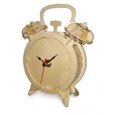 Quay Alarm Clock Wooden Craft Kit
