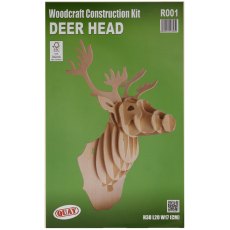 Quay Deer Head Wooden Craft Kit