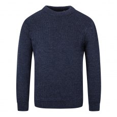 J M Cooper Hillwalker Crew Jumper Denim