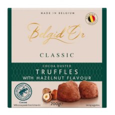 Belgi D'Or Cocoa Dusted Hazelnut Truffles 200g