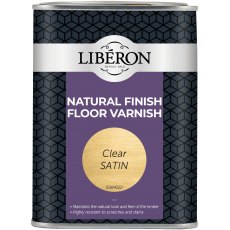 Liberon Natural Finish Floor Varnish Clear 1L