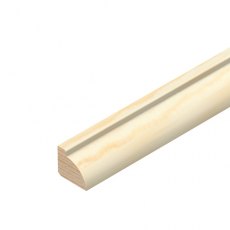 Cheshire Mouldings Pine Glass Bead 2.4m 15mm x 9mm