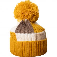 Jess & Lou Block Cable Bobble Hat