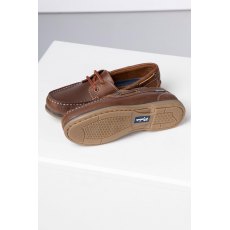 Rydale Cayton Bay III Deck Shoe Antique Brown