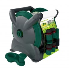 Dekton Hose Reel Cart With Nozzle 20m