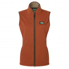 Ridgeline Kodiak Fleece Gilet Russet