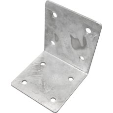 Eliza Tinsley Galvanised Sleeper Corner Bracket 80mm