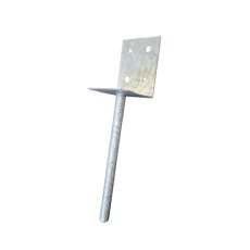 Eliza Tinsley Galvanised Sleeper Base Fix For Concrete Eliza Tinsley Galvanised Sleeper Base Fix For Concrete