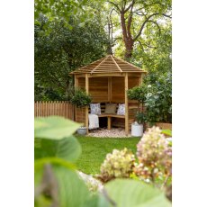 Forest Garden Venetian Corner Arbour