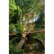 Forest Garden Slatted Arch