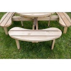 Forest Garden Circular Picnic Table