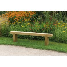 Forest Garden Sleeper Bench 1.2m