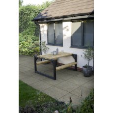 Forest Garden Colour Block Picnic Bench