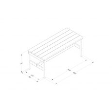 Forest Garden Dining Table