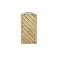 Forest Garden Europa Dome Gate 6ft