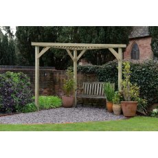 Forest Garden Slotted Corner Pergola