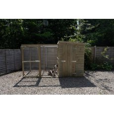 Forest Garden Large Dog Kennel & Run