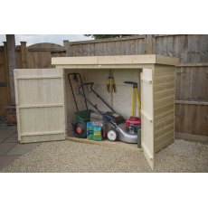 Forest Garden Shiplap Pent Large Outdoor Store