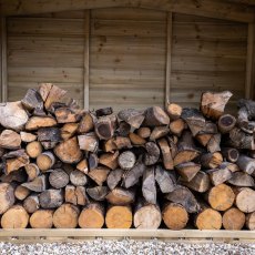 Forest Garden Overlap Apex Log Store