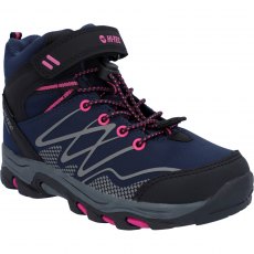 Hi-Tec Blackout Mid Boot Navy/Magenta