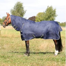StormX Empra Combi Turnout Rug Navy 100g