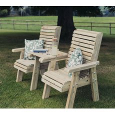 Churnet Valley Ergonomic Loveseat
