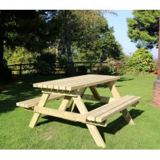 Churnet Valley Deluxe Picnic Table 1.8m