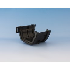 Kalsi Square/Round Gutter Adaptor Black