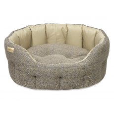 Earthbound Waterproof Tweed Dog Bed