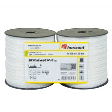 HorizonT Electric Fencing Tape 20mm 200m 2 Pack