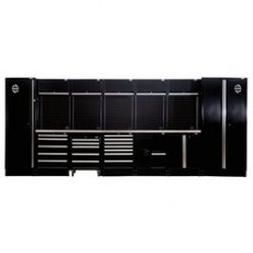 Draper Bunker Modular Storage Combo With Sink & Stainless Steel Worktop 25 Piece
