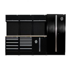 Draper Bunker Modular Storage Combo With Worktop 15 Piece