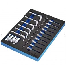 Draper Bunker Spark & Glow Plug Set In Eva Foam Inlay