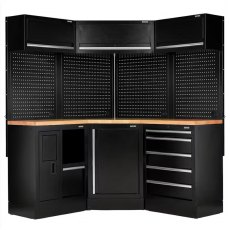 Draper Bunker Modular Storage Corner Combo 3454mm 18 Piece Draper Bunker Modular Storage Corner Combo 3454mm 18 Piece