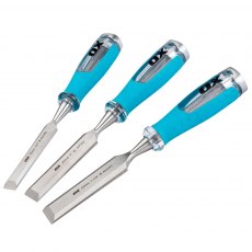 Ox Tools Pro Wood Chisel Set 13-25mm 3 Piece