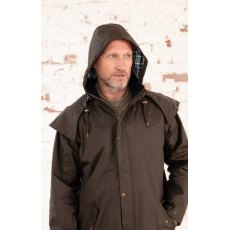 Lighthouse Stockman Coat Chocolate