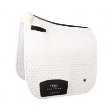Hy Equestrian Pro Reaction Dressage Saddle Pad White