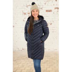 Lighthouse Laurel Coat Navy Blue