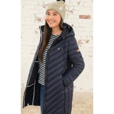 Lighthouse Laurel Coat Navy Blue