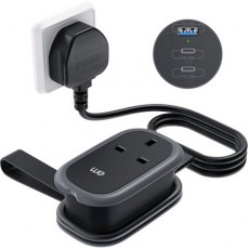 Westminster Electrical Travel Extension USB Hub 1.1m
