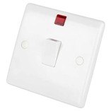 Westminster Electrical Neon Switch Plate 20a 1 Gang