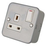 Westminster Electrical Metalclad Switch Socket 13a