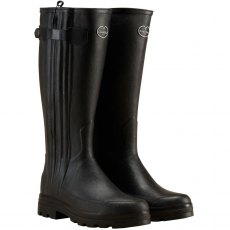 Le Chameau Chasseur Neoprene Wellington Noir