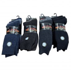 Simply Essentials Men's Thermal Boot Sock 3 Pack Assorted Simply Essentials Men's Thermal Boot Sock 3 Pack Assorted