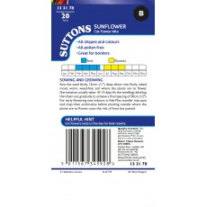 Suttons Cut Flower Sunflower Mix Seeds