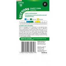 Suttons Ruby Gem Sweetcorn F1 Seeds