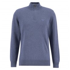 Barbour Cotton Jumper Dusk Blue