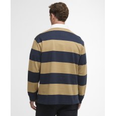 Barbour Broome Rugby Shirt Navy/Trench